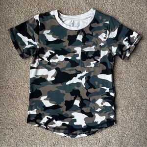 Little Bipsy Camo Short Sleeve Tee